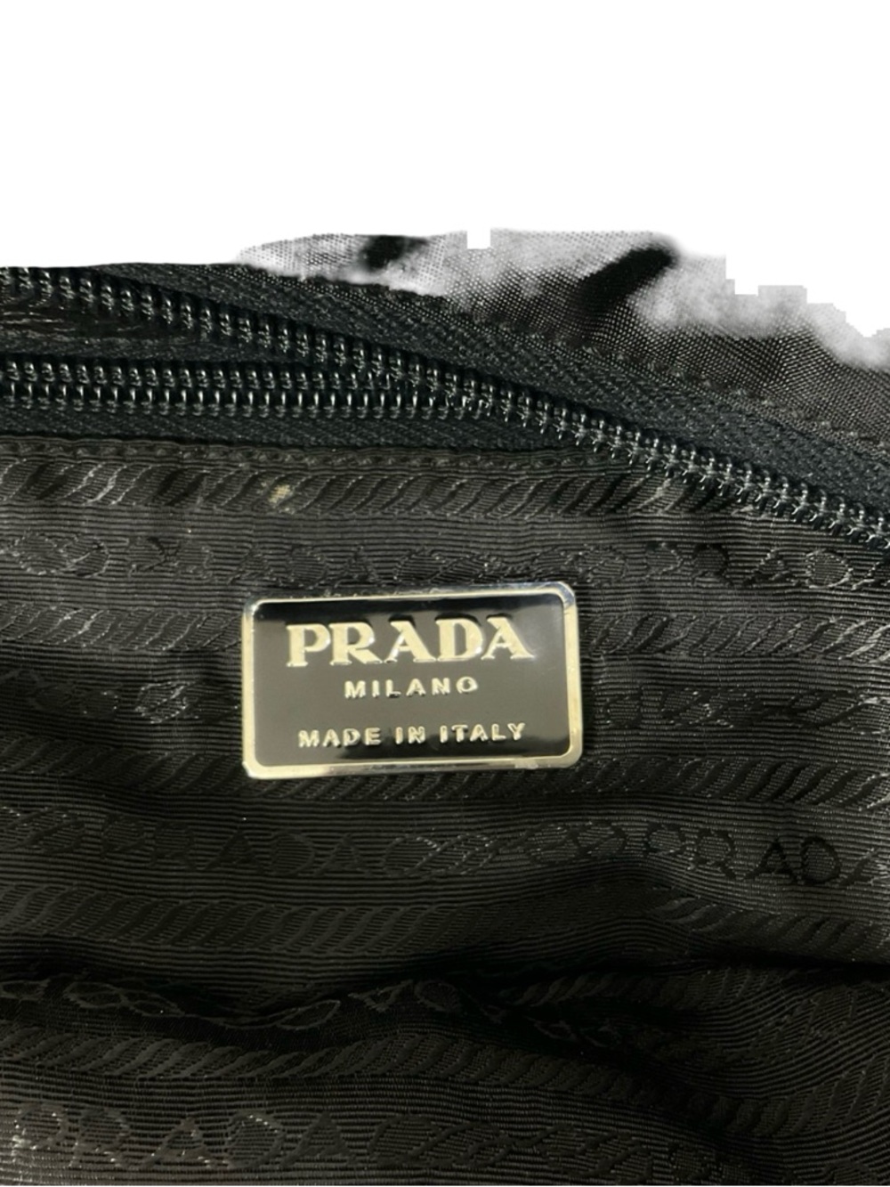 Prada Tessuto Triangle Logo Nylon Tote Bag - Picture 8 of 13